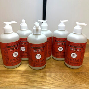 LOT of 6 - MRS. MEYER'S TOMATO VINE HAND SOAP (12.5 oz each) Limited Edition